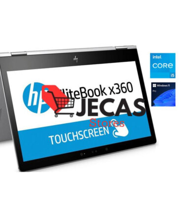 EliteBook X360 TOUCH Intel Core I5- 16GB RAM/512GB SSD/Backlit Keyboard/FP Reader Wins 11 Pro +BAG