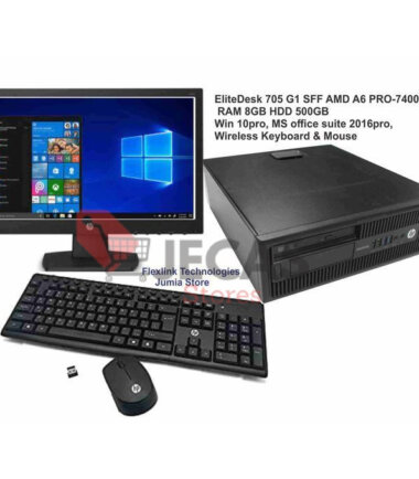 Elitedesk 705 Sff 8gb Ram500gb Hdd Win 10amp Office 2016