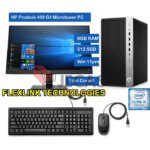 Prodesk 400 G4 Microtower Intel Core-i5 8gb512 Ssd 195
