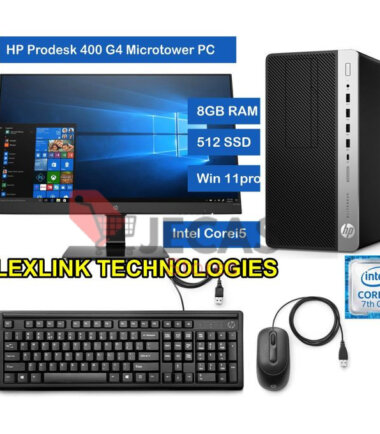 Prodesk 400 G4 Microtower Intel Core-i5 8gb512 Ssd 195