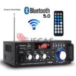 HiFi Amplifier 600W Bluetooth Stereo – 220V/12V Power Support