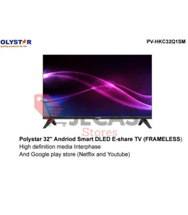 32 INCH Smart Android Television - 1 YEAR WARRANTY