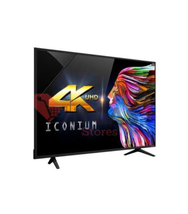 Amani 43'' Inch Frameless Android 43” Frameless Android Smart UHD FHD LED TV - Black-One Year Warranty Free Gift Insid