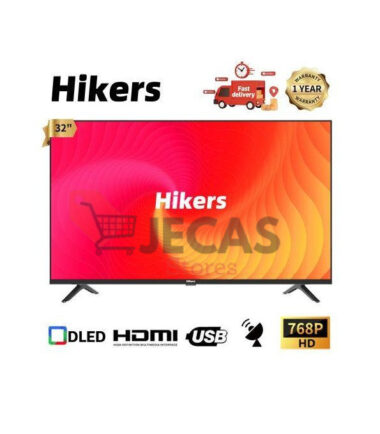 Hikers 32'' Inches Frameless HD LED TV-Black