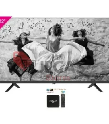 MI+ 32 LED TV with MXQ Pro Android Box Smart Streaming TV