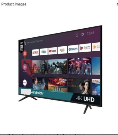 Samsonic 55 Inches Smart 4K UHD TV + Free Wall Bracket-