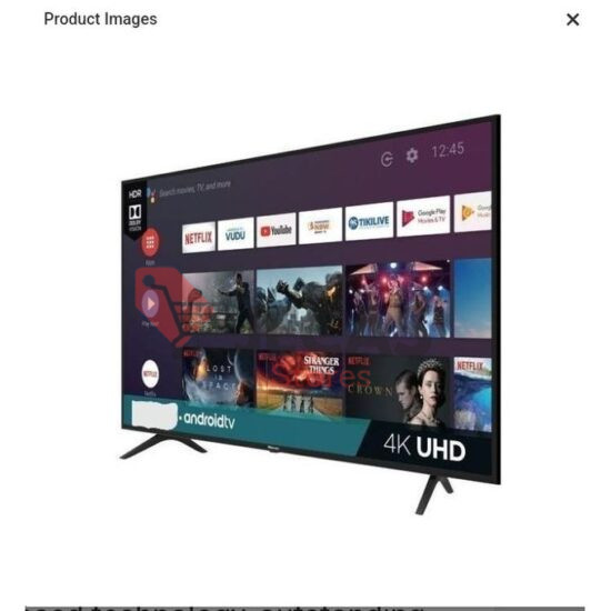 Samsonic 55 Inches Smart 4K UHD TV + Free Wall Bracket-