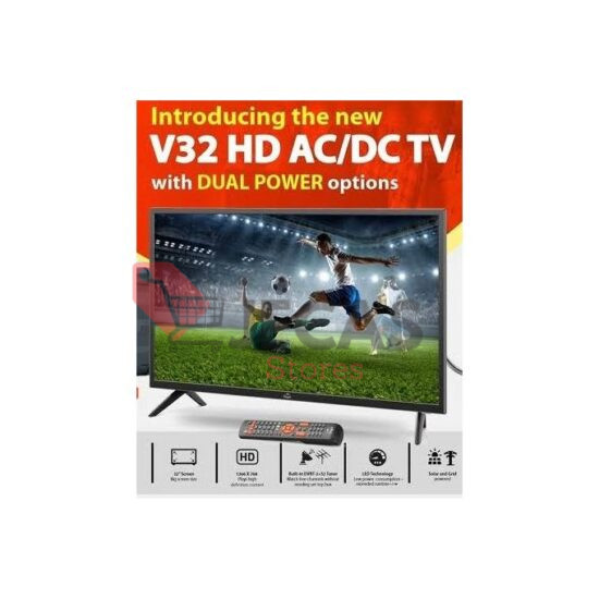 Miratec 32 Inch 15W AC/DC SOLAR INVERTER HD LED TV