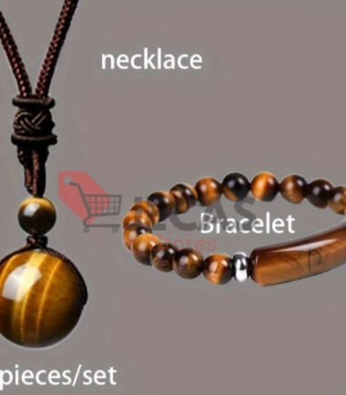 2 SET BEADS WITH NECKLESS -BRACELET -EAR RING