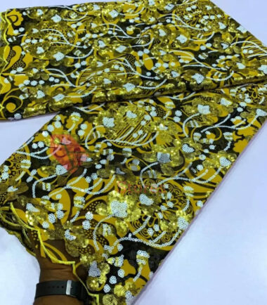 6YARDS ASOEBI PREMIUM LACE MATERIAL