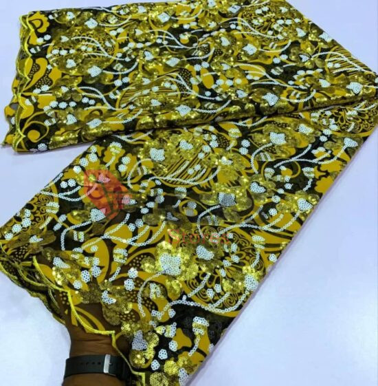 6YARDS ASOEBI PREMIUM LACE MATERIAL