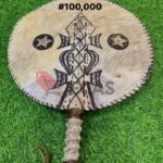 AKUPE -ABEBE -Chieftaincy Hand Fan. ..
