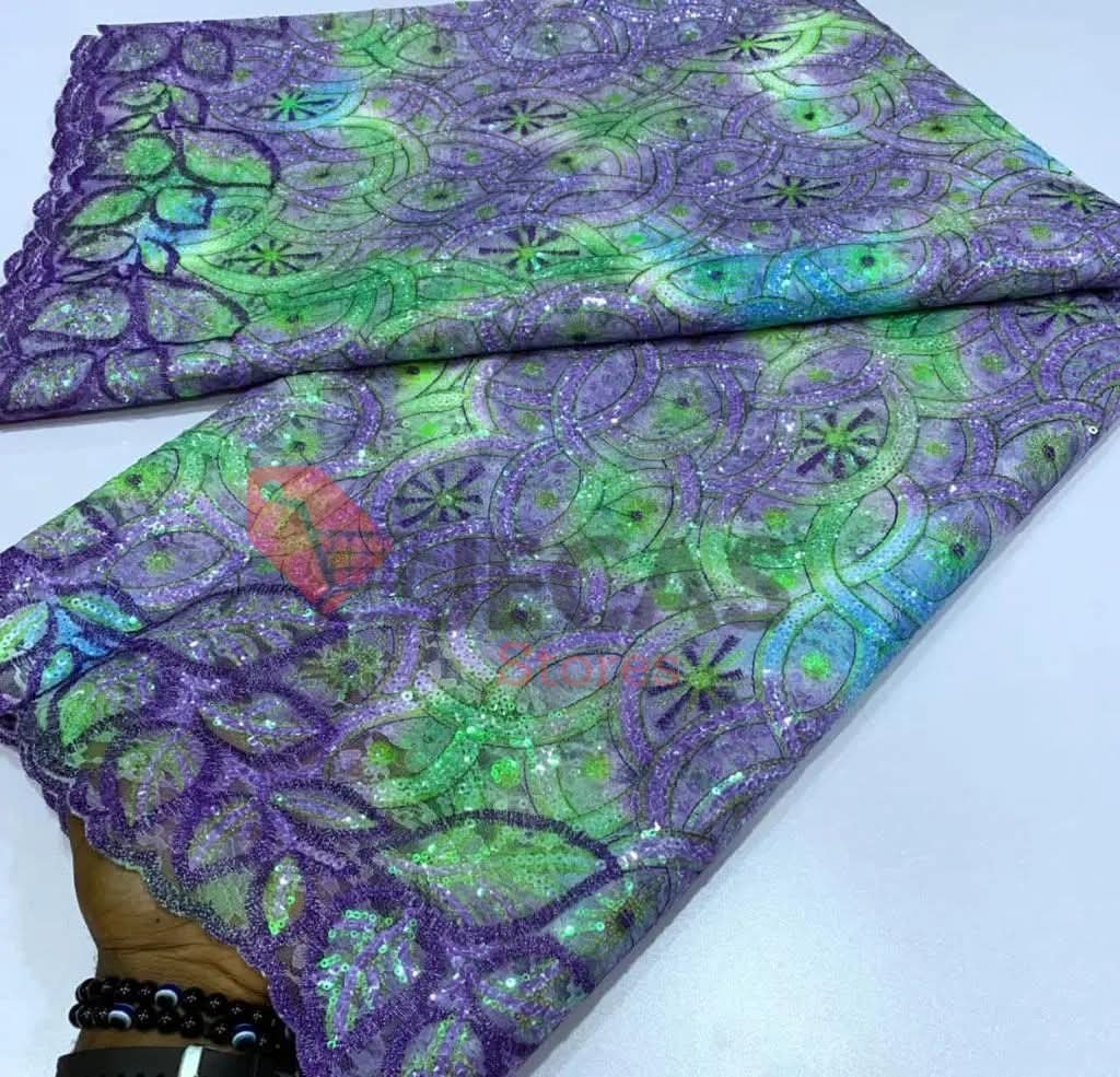 ASOEBI PREMIUM LACE MATERIAL 6YRDS ASOEBI PREMIUM LACE MATERIAL 6YRDS