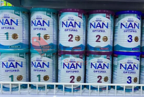 Nestlé NAN baby formula powder for infants and toddlers aged 0 to 3 years
