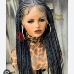 CORNROW BRAIDED WIG 30''