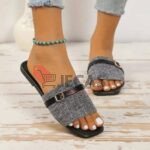 FLAT CASUAL SLIPPERS