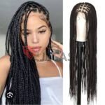 FULL LACE FRONT BOX BRAIDED WIG 34''