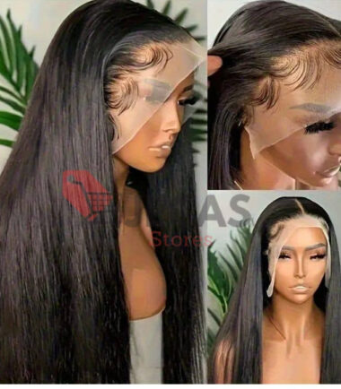 FUNKY ELEGANT STRAIGHT 13BY 4 TRANSPARENT LACE FRONT WIG 30''