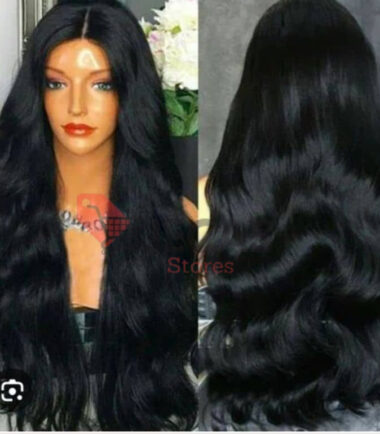 INDIAN BOUNCY BODY CURLY WIG CLOSURE 24''