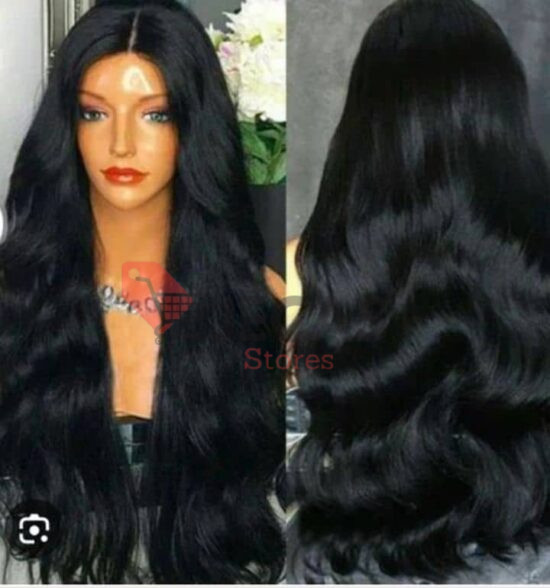 INDIAN BOUNCY BODY CURLY WIG CLOSURE 24''