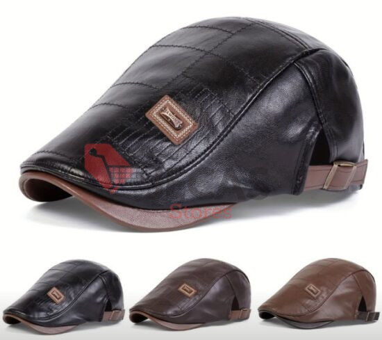 LEATHER FUNKY CAP