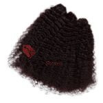 RAW BURMESE HUMAN HAIR CURLY 10''