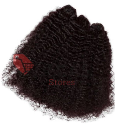 RAW BURMESE HUMAN HAIR CURLY 10''