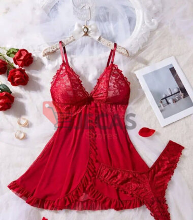SET .SEXY PLUS SIZE NIGHTGOWN