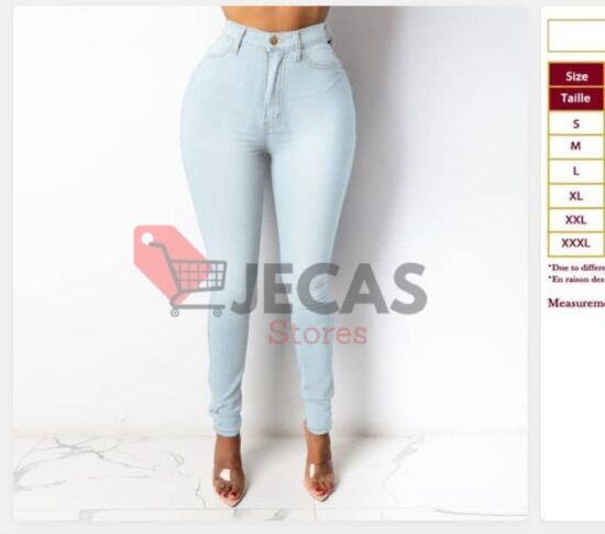 STRETCHY FABRIC SEXY LONG SKINNY JEANS