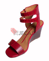 WEGE HEEL SANDALS