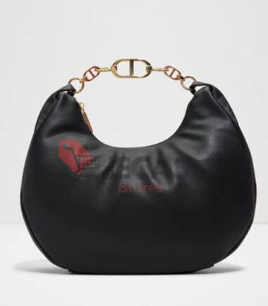 WOMEN'S BLACK HOBO BAG