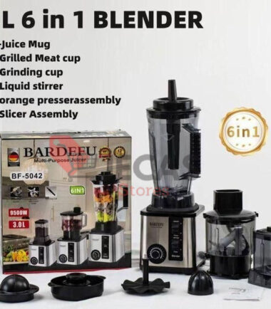 BARDEFU 6-In 1 Multipurpose Blender & Juicer
