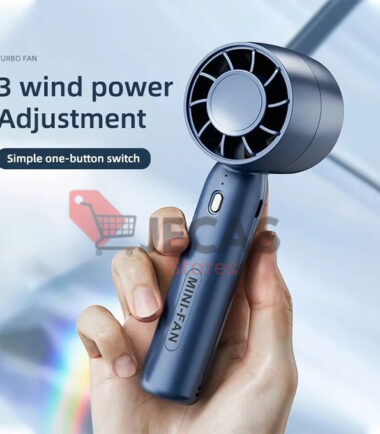New Turbine Handheld Fan Mini Portable USB Rechargeable