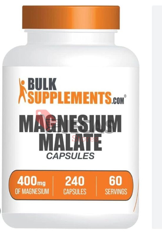 Bulk Supplement Magnesium Malate Capsules