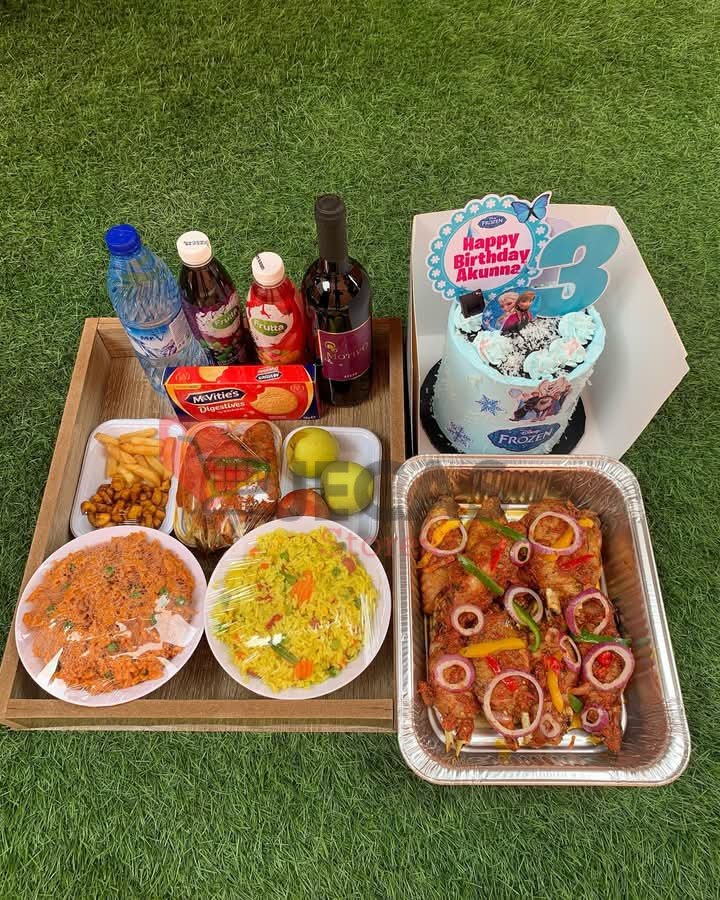 COOKED PARTY FOOD 11 Cooked Party Rice 11 brings you the rich, irresistible flavor of authentic Nigerian Jollof Rice, prepared with premium ingredients and expert cooking techniques. Each plate bursts with the smoky aroma, vibrant color, and mouthwatering taste that makes Jollof a party favorite. Perfect for birthdays, weddings, corporate events, or casual get-togethers, this ready-to-serve meal saves you time while giving your guests the best. Freshly cooked and well-packaged, it guarantees a delightful dining experience with every bite. Order now and let Cooked Party Rice 11 make your celebration