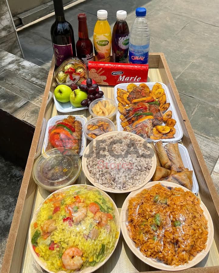 COOKED PARTY FOOD 7 Cooked Party Rice 7 – Fresh Nigerian Party Jollof Rice for Events