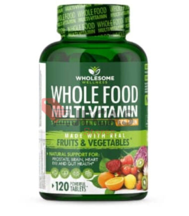 Wholesome Wellness Whole Food Multi -Vitamin for men