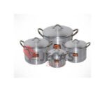 Pot Set - 4 Piece ( 18cm, 20cm, 22cm And 24cm )