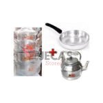 PICASSO Cooking Pots Set Of 4, Kettle And Frying Pan