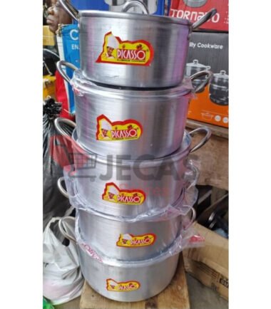 PICASSO 5 Sets Of Aluminum Pot Big Size