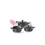 Sumo 6-Pc Aluminium Non-stick Pots