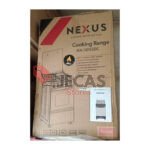Nexus NX-5055BC 1-Burner + 3 Electric Cooking Range with Oven – Black/Silver