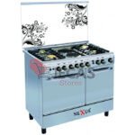 Gas Cooker 4+2 Burners Electric And Gas Oven