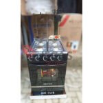 High quality standing gas cooker with 4 powerful burners with inbuilt oven