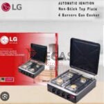 LG 4-Burner Manual Ignition Table Top Gas Cooker