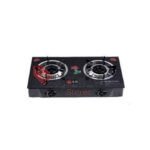 Table Top 2 Burner Gas Cooker Glass Top with a gift