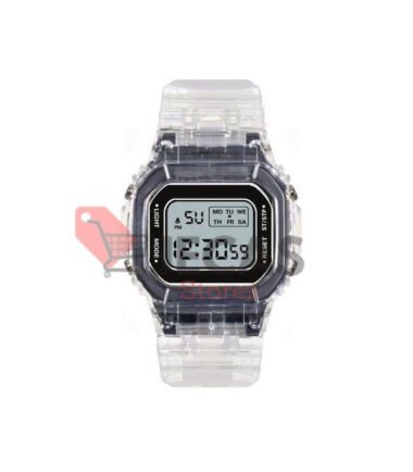 Transparent Small Square Ins Electronic Watch Led