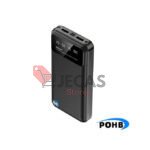 Fast Charge Portable Power Banks With 4 Charging Cables 20000mah-black K80