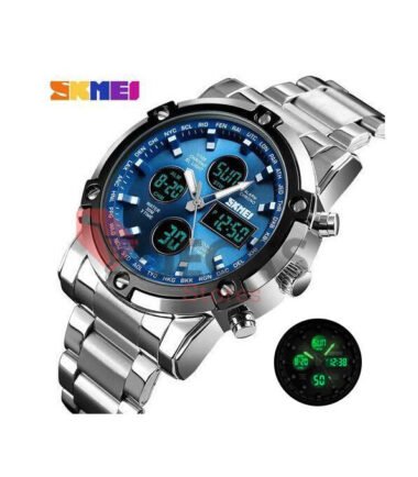 1389 Quartz Men Fashion Luminous Multi-functional Three Time Watch