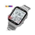 1888 Quartz Man Watch Fashion Watch Luminous Multi-functional Three Time -Silver
